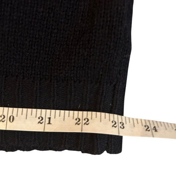Vintage J.Crew Navy Blue 100% Wool Crewneck Sweater Men’s XL - Picture 7 of 10